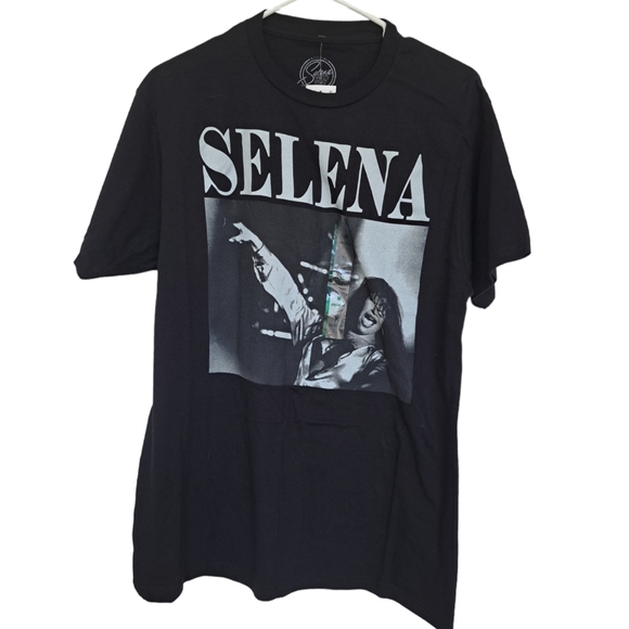 Selena Merchandise Tops - Selena Graphic Tee -  Size M